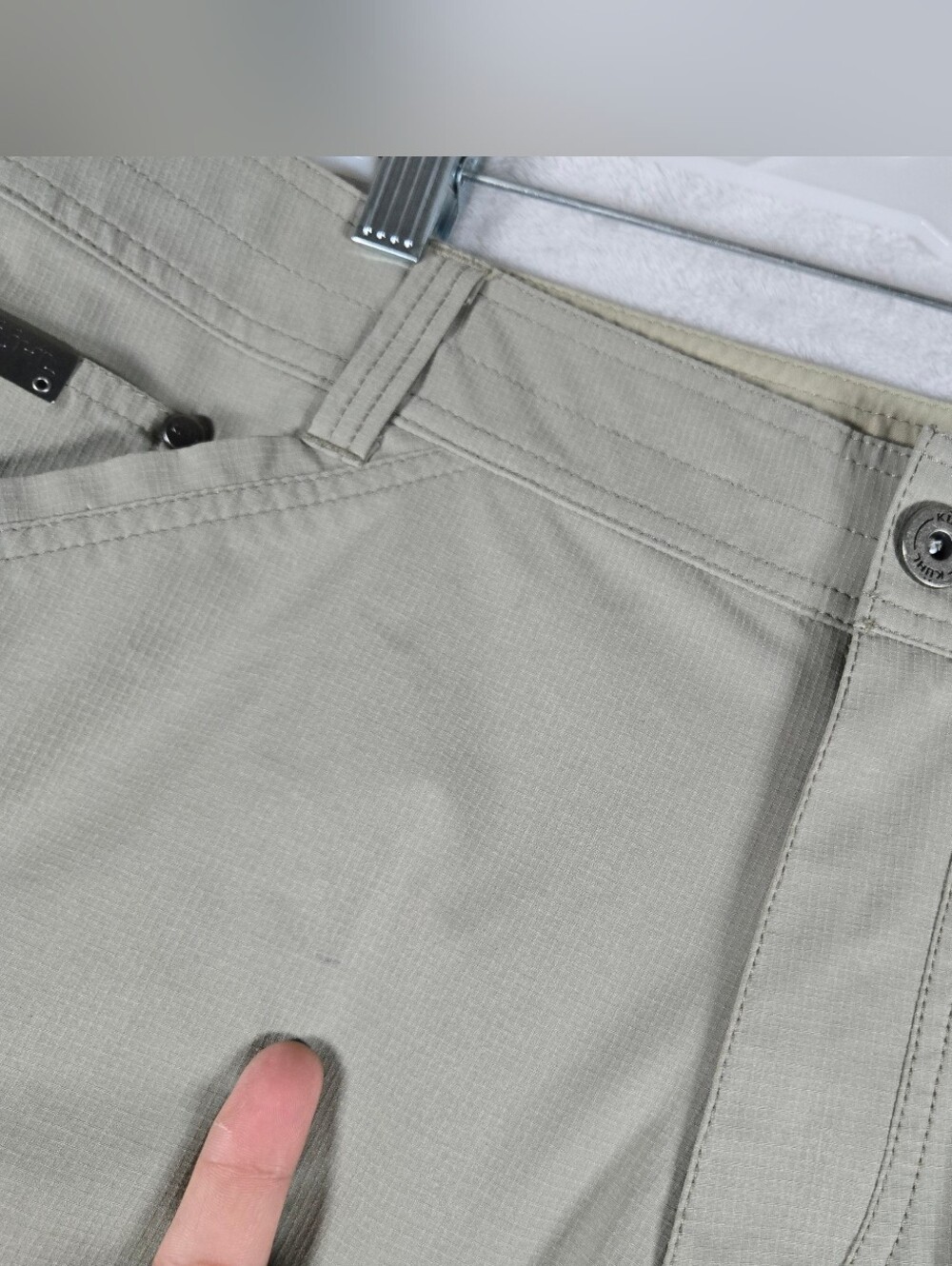 Kuhl Silencr Pants Mens 35x32 Khaki Ripstop Outdoors Stretch SKU 5166 Read Des! - Picture 4 of 13